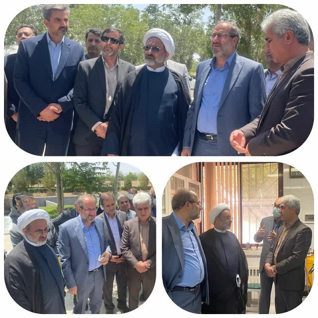 بازدید مدیرکل بازرسی نهاد ریاست جمهوری از تصفیه خانه فاضلاب شهر اراک