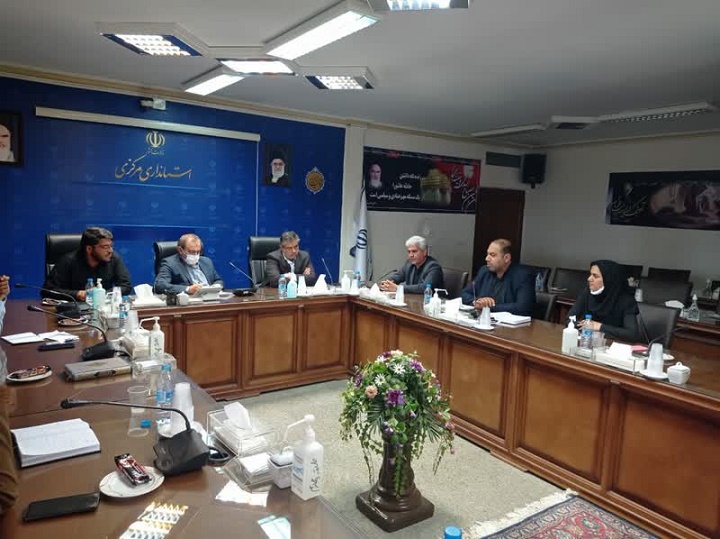 پیشرفت پروزه های جهاد آبرسانی در استان مرکزی مورد بررسی قرار گرفت