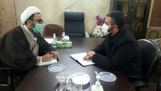 بازديد نماينده شهرستان هاي دليجان و محلات درمجلس شوراي اسلامي از اداره آب وفاضلاب نيم ور