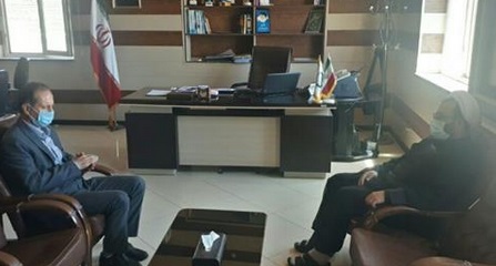 بازديد نماينده مردم شهرستان هاي محلات و دليجان در مجلس شوراي اسلامي از امور آب و فاضلاب محلات