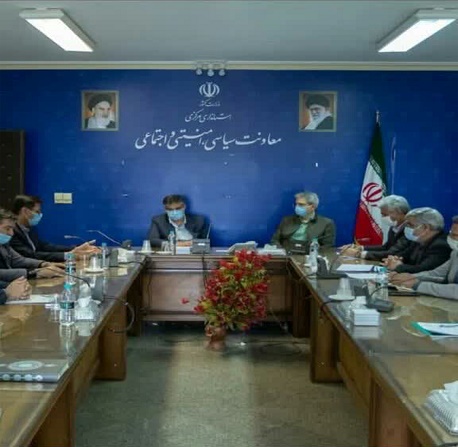 حضور مهندس سرتيپ زاده قائم مقام وزیر نيرو در طرح اقدام ملی مسکن در جلسه هماهنگي تخصيص اعتبارات پروژه هاي اقدام ملي مسكن استان مركزي