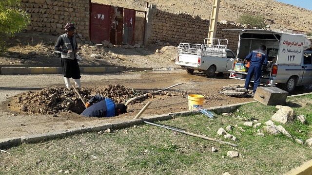 تقدیر مدیر عامل شرکت آب و فاضلاب استان کرمانشاه از شرکت آب و فاضلاب استان مرکزی