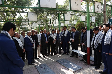 تجديد ميثاق شورای انسجام بخشی صنعت آب و برق استان مرکزی  با آرمانهاي شهداي دفاع مقدس