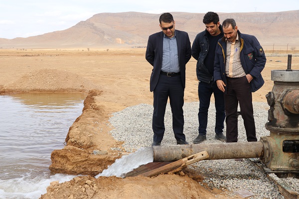حفریک حلقه چاه جدید درشهر کارچان