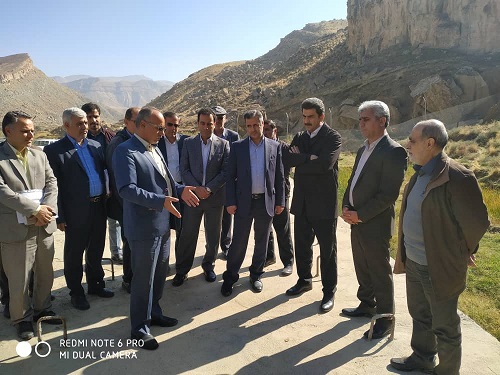 بازدید معاون مهندسی و توسعه شرکت مهندسی آب و فاضلاب کشور از پروژه آبرسانی از چشمه هفتیان به شهرستان تفرش