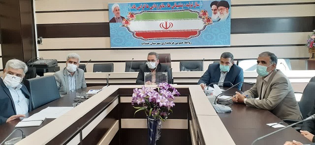 جلسه بررسی وضعیت آب در شهرستان خنداب با حضور فرماندار شهرستان خنداب