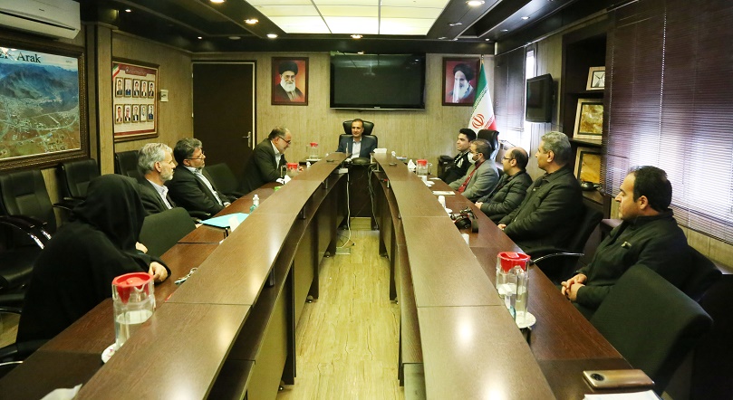 قدردانی مدیرعامل شرکت آب و فاضلاب استان مرکزی از کارکنان دفتر حراست و امور محرمانه این شرکت