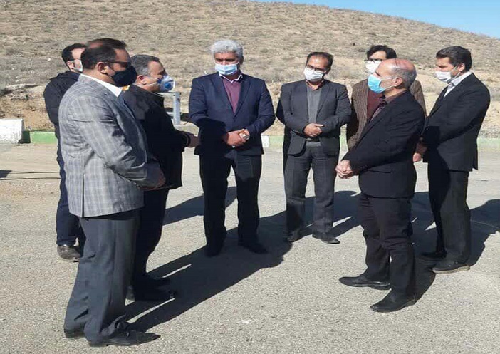 بازديد مديركل ديوان محاسبات استان مركزي از تصفيه خانه فاضلاب شهر خمين