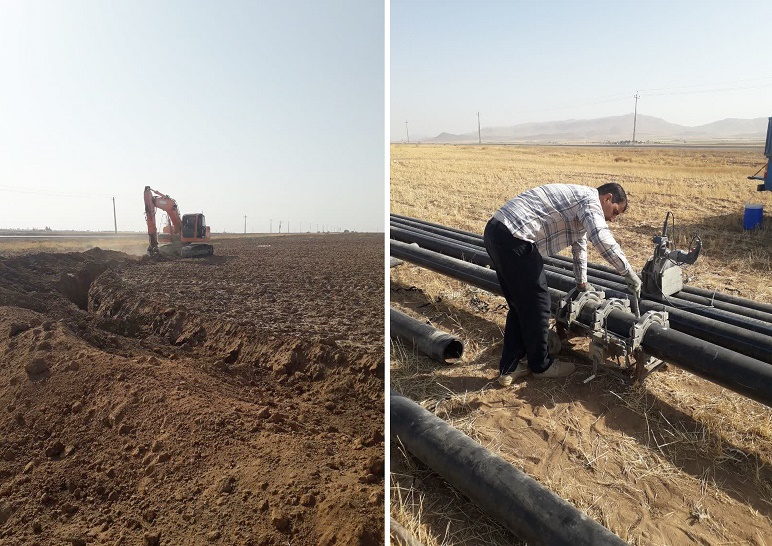 آب شرب روستای سلیم آباد شهرستان فراهان ، پایدار شد