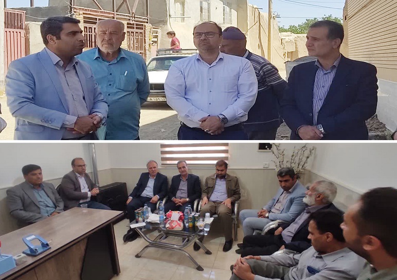 طی بازدید معاون استاندار مرکزی ، وضعیت تامین آب روستاهای فراهان مورد بررسی میدانی قرار گرفت 