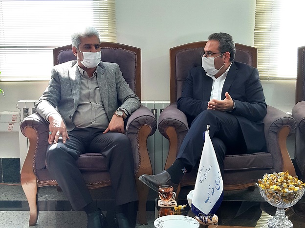 مديرعامل شركت آب و فاضلاب استان مركزي با فرماندار شهرستان خنداب ديدار كرد