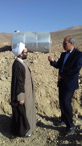 بازدید نماینده مردم محلات و دلیجان در مجلس شورای اسلامی از پروژه اجرای خط انتقال آب شهر محلات
