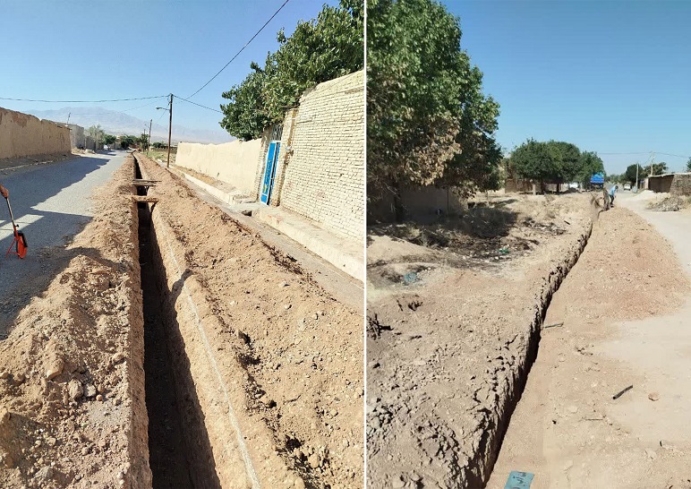 مشکلات آب شرب دو روستای شهرستان خمین مرتفع شد